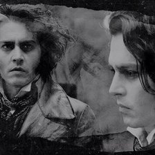 Схема вышивки «Джонни Депп»