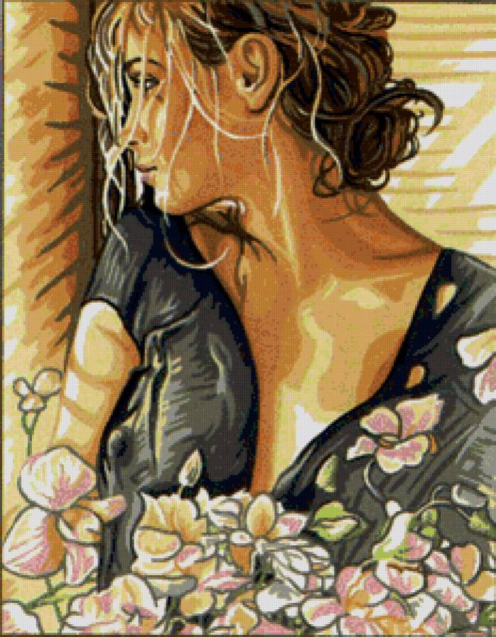 девушка - грусть, девушка - предпросмотр