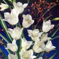 Схема вышивки «ретрооткрытки»