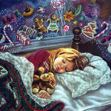 Схема вышивки «sogni di bimba»