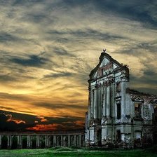 Схема вышивки «ружаны:замок льва сапега»