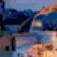 Предпросмотр схемы вышивки «закат на санторини» (№690633)