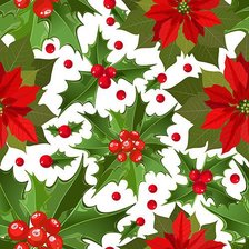 Схема вышивки «цветы»