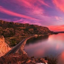 Схема вышивки «Пейзаж»