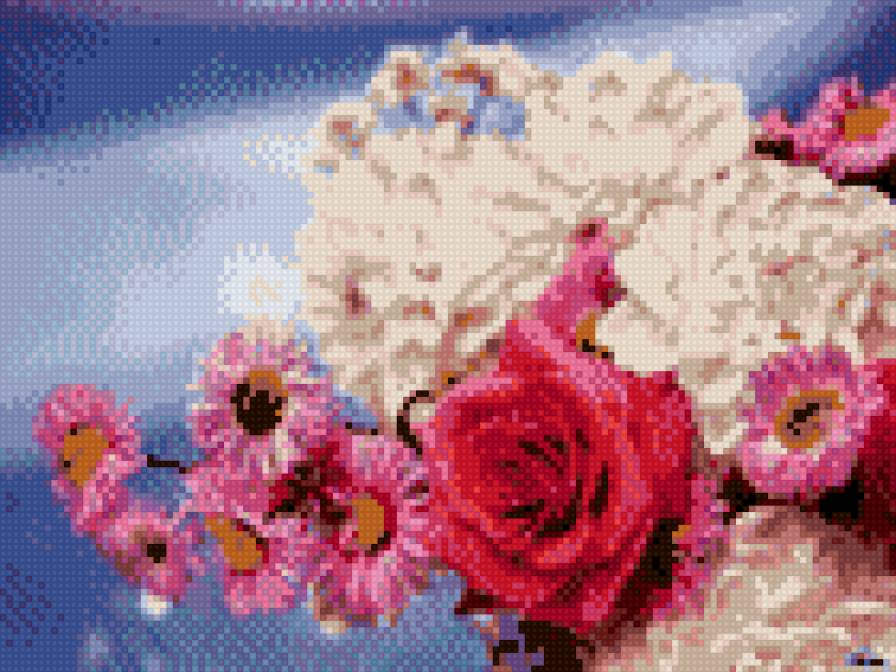 Цветочная композиция - предпросмотр