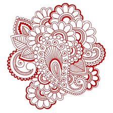 Схема вышивки «Узор»