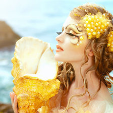 Схема вышивки «девушка»