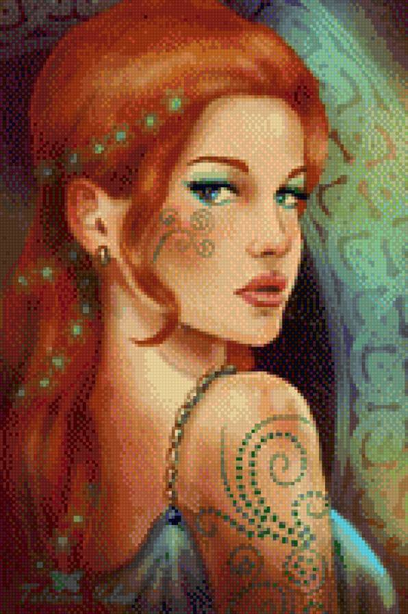 девушка - женщина, девушки, портрет, люди - предпросмотр