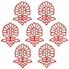 Схема вышивки «Узор для подушки»