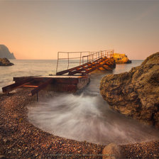 Схема вышивки «мостик»