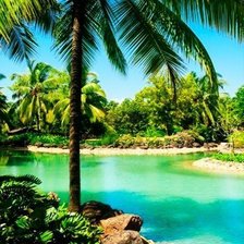 Схема вышивки «Рай»