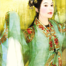 Схема вышивки «восточная красавица»