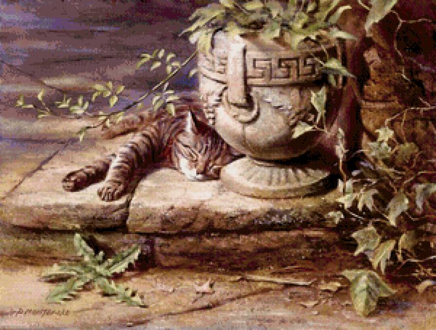 соня - коты, спящий, кот, котики - предпросмотр