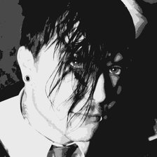 Схема вышивки «Frank Iero»