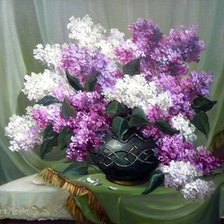 Схема вышивки «цветы»