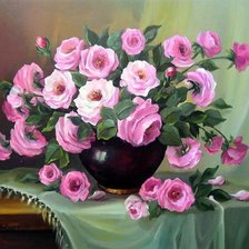 Схема вышивки «цветы»