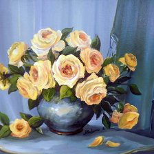 Схема вышивки «цветы»