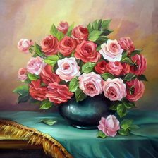 Схема вышивки «цветы»