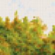Предпросмотр схемы вышивки «лесное озеро» (№691925)