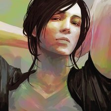 Схема вышивки «Он»