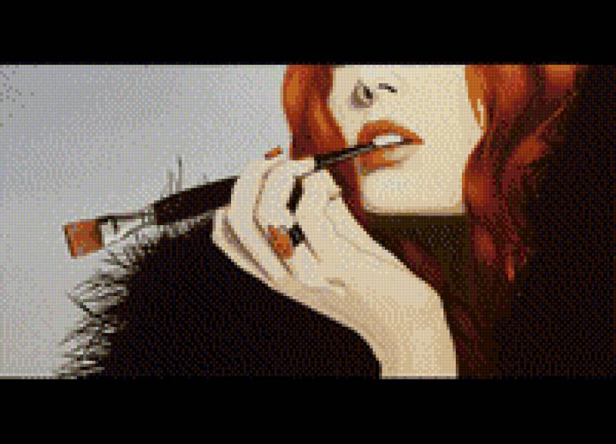 женский образ - гламур, девушки, портрет, женщина, мода, люди - предпросмотр