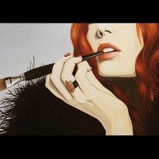 Схема вышивки «женский образ»