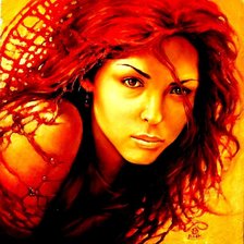 Схема вышивки «женский образ»