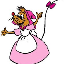 Схема вышивки «мышка»