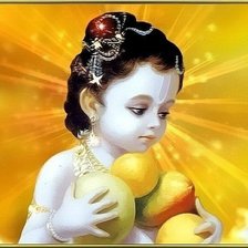 Схема вышивки «Кришна»