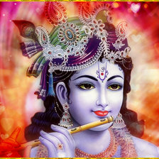 Схема вышивки «Кришна»