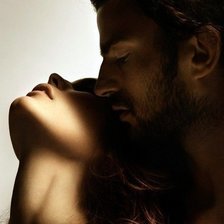 Схема вышивки «Он и она»