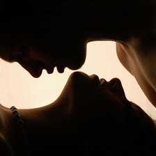 Схема вышивки «двое»