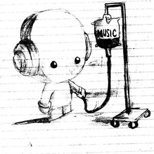 Схема вышивки «Музыка в крови-2»