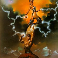 Схема вышивки «повелители молний»