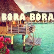 Схема вышивки «Бора-Бора»