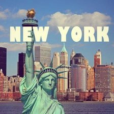 Схема вышивки «Нью-Йорк»