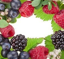 Схема вышивки «ягодки»