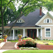 Схема вышивки «Городской домик»