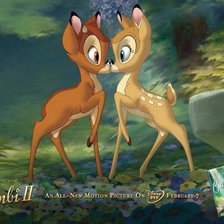 Схема вышивки «Бэмби»