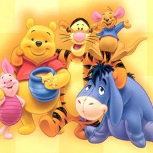 Схема вышивки «Винни и его друзья»