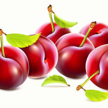 Схема вышивки «вишенки»