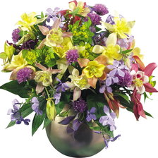 Схема вышивки «Букет»