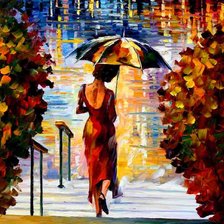 Схема вышивки «она»