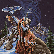 Схема вышивки «Шаман»