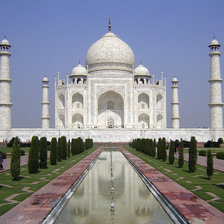 Схема вышивки «Тадж - Махал»