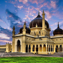 Схема вышивки «Замок султана 2»