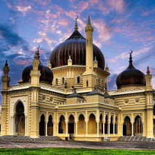 Схема вышивки «Замок султана 2 часть»