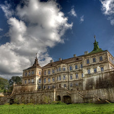 Схема вышивки «Подгорецкий замок»