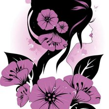 Схема вышивки «силуэт 4»