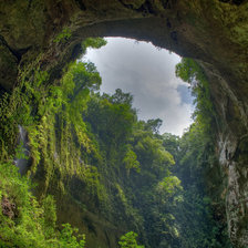 Схема вышивки «Пещера»